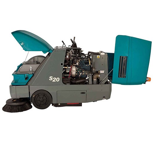S20 Compact Ride-On Sweeper alt 9
